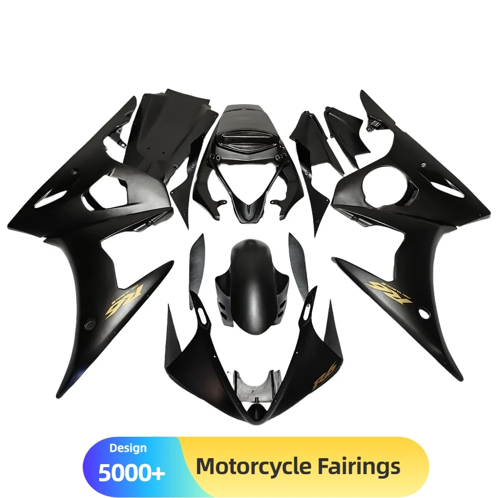 Motorcycle Fairing Kit for Yamaha YZF-R6 2003-2004 ABS Plastic Injection Molded,100% Perfect Fit