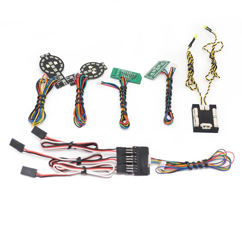 ระบบไฟ LED ชุดไฟหน้าและไฟท้ายสำหรับรถ TRX4 TRX-4 2021 Bronco รถติดตั้งราง ไฟเลี้ยว ไฟเบรก สำหรับรถ RC ขนาด 1/10