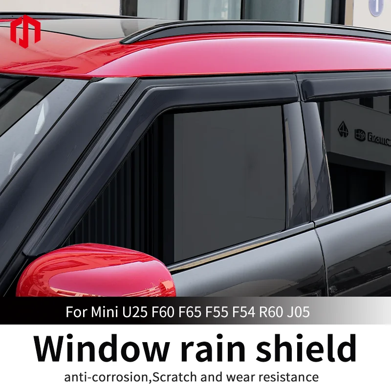 

Window Visor For MINI COOPER F55 F65 F60 R60 U25 F54 J05 COUNTRYMAN CLUBMAN Vent Sun Rain Guard Shield Delflector Awning Cover