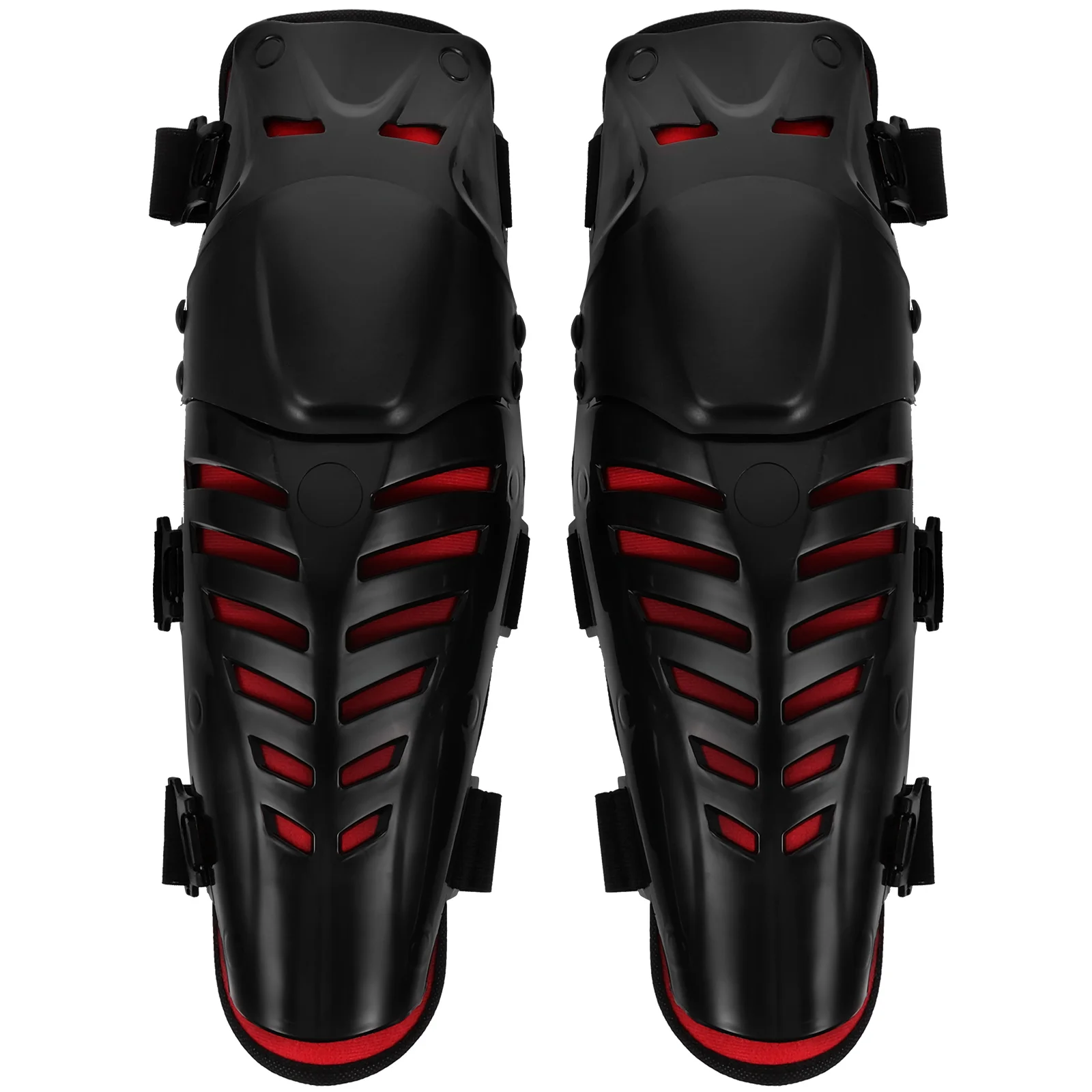 

Knee Pad Cycling Pads Motorcycle for Men Mountain Bike Riding Red Biking Guards Man