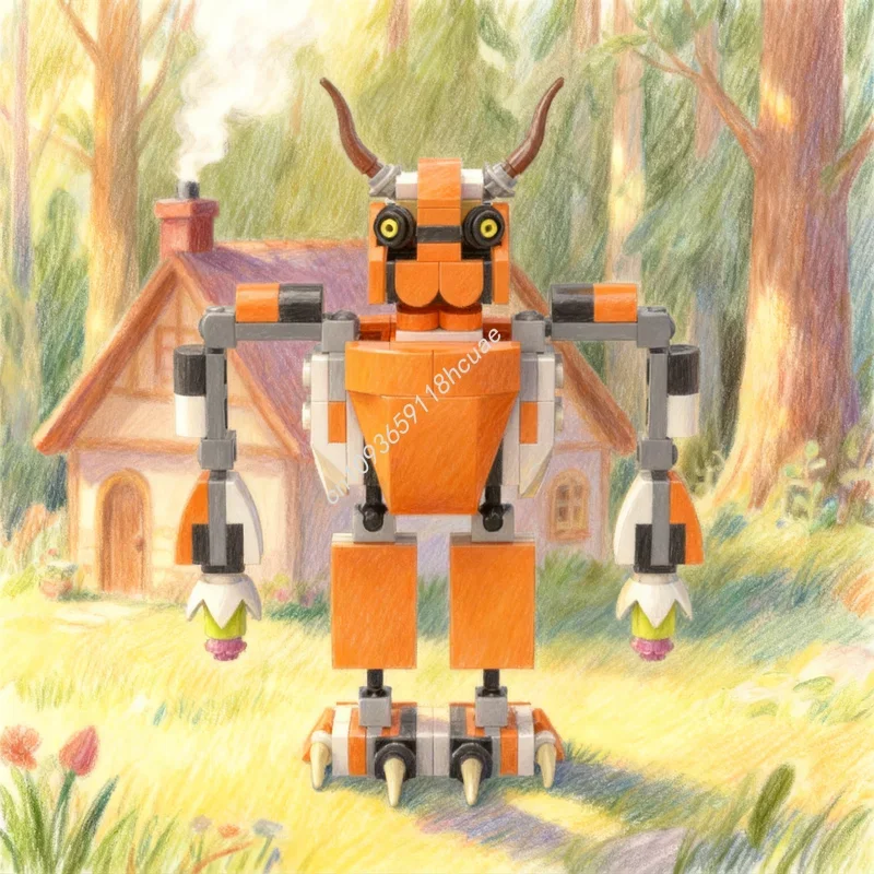 132pcs MOC War Mech Creator 3 1 Model Building Blocks Construction Assemble DIY Toys Creative Education Festival Gifts Idea