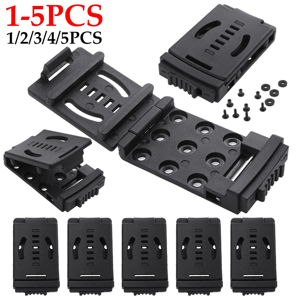 1-5PCS Hunting Waist Clip Tek Lok Belt Loops Belt Clip For Knife Kydex Sheath/Holster K Sheath Scabbard Kit Gun Holster Clip