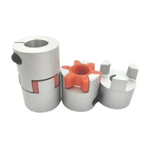 Customize! Torx Coupling, Three-Jaw Stepper Servo Geared Motor Elastic Screw Star Keyway Coupling, CNC Machining