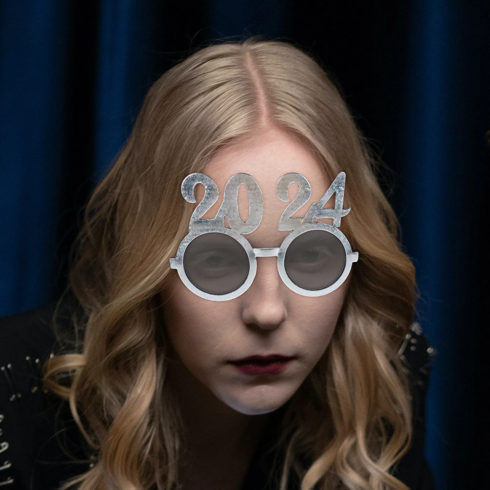 

3Pcs Party Eyeglasses Number Design Photography Props Festival Supplies New Year 2024 Funny Glasses New Year Party Glasses