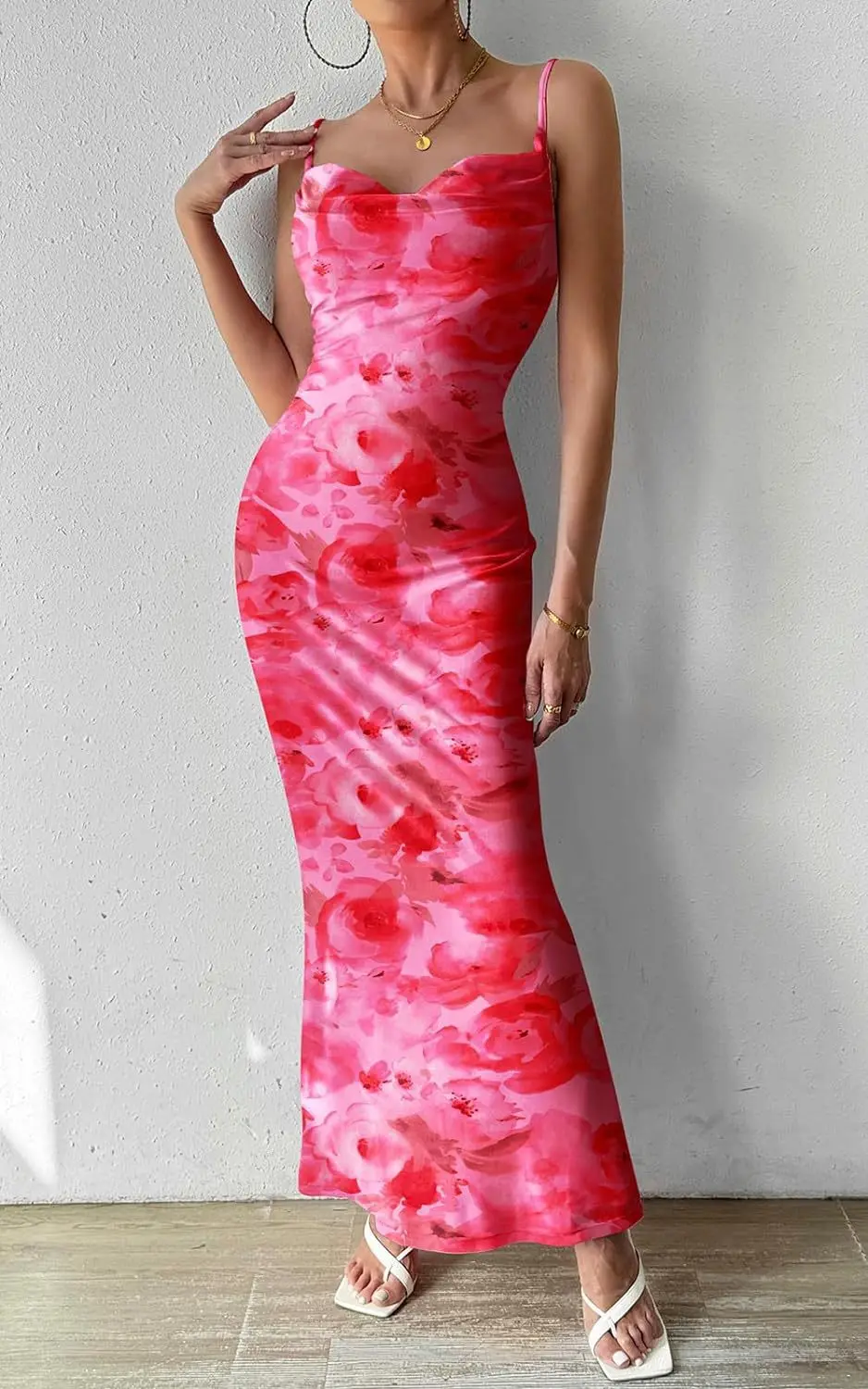 Sukienki damskie Blue Jean Print Sleeveless Strapless Midi Bodycon Maxi Dress 2024 Sexy Vestidos Club Party Evening Sundress — zdjęcie 4