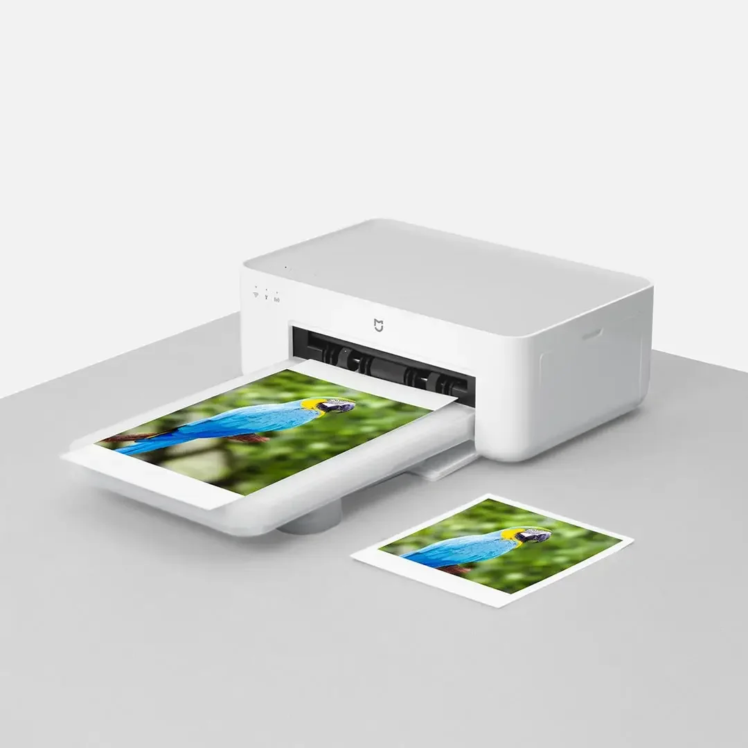 New Xiaomi Mijia Photo Printer 1S Wifi Multifunctional Mini Portable Smart APP Control  Waterproof HD Photo Printer