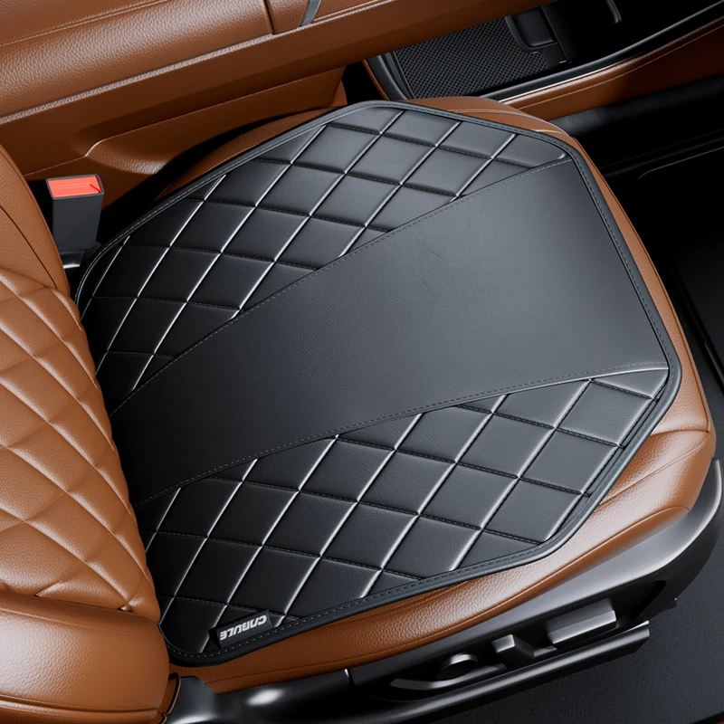 Car Seat Protector Cover Universal Leather Driver's Single Piece Seat Butt Cushion Auto Seat Pad Interior Accessories Supplier