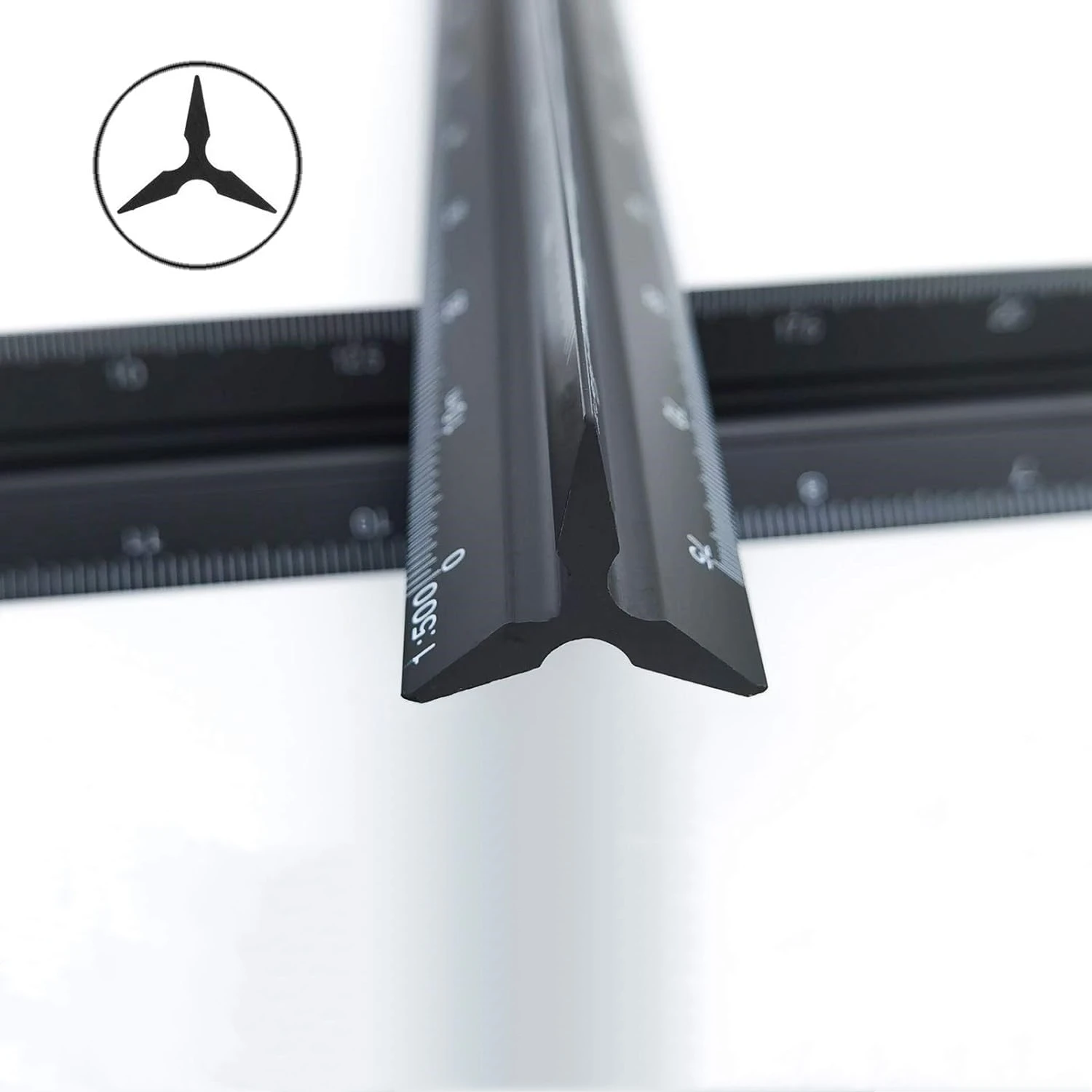 שליטי ציור ארכיטקטוני ומהנדס סרטי, שליטי תחריט לייזר, מדד 30 ס 