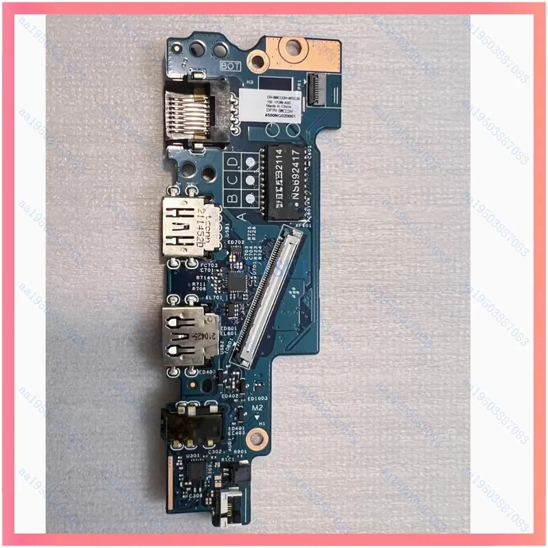 99%new For Dell Latitude 3520 E3520 Power Button Board USB SD Card Reader Board 0MCCDH