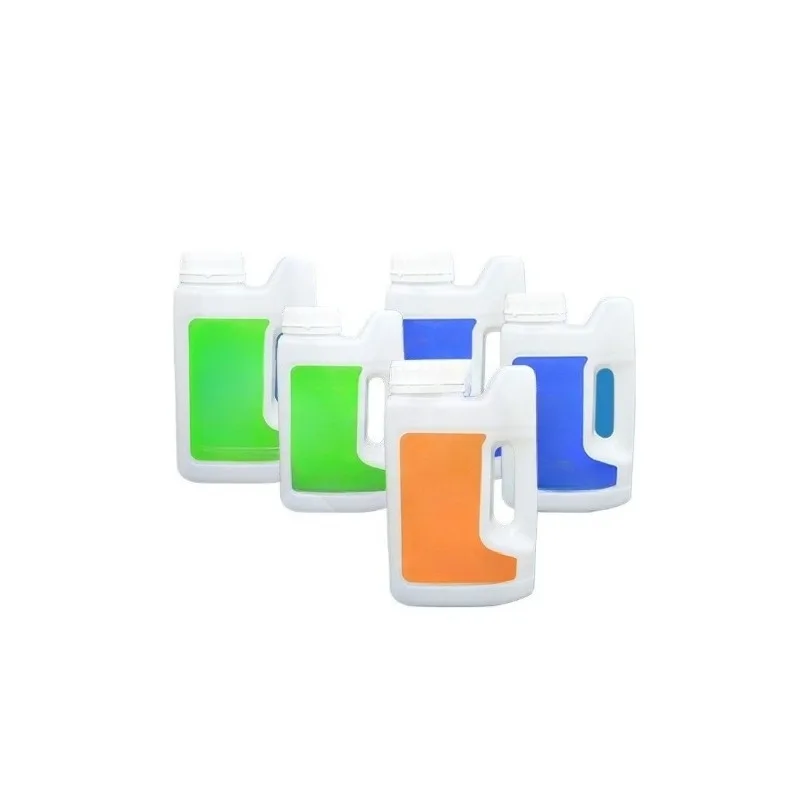 Plastic Square Plastic Pot 1kg 2L Oil Drum Reagent 5 Liters Flat Square Portable Water Storage Small Flat Drum