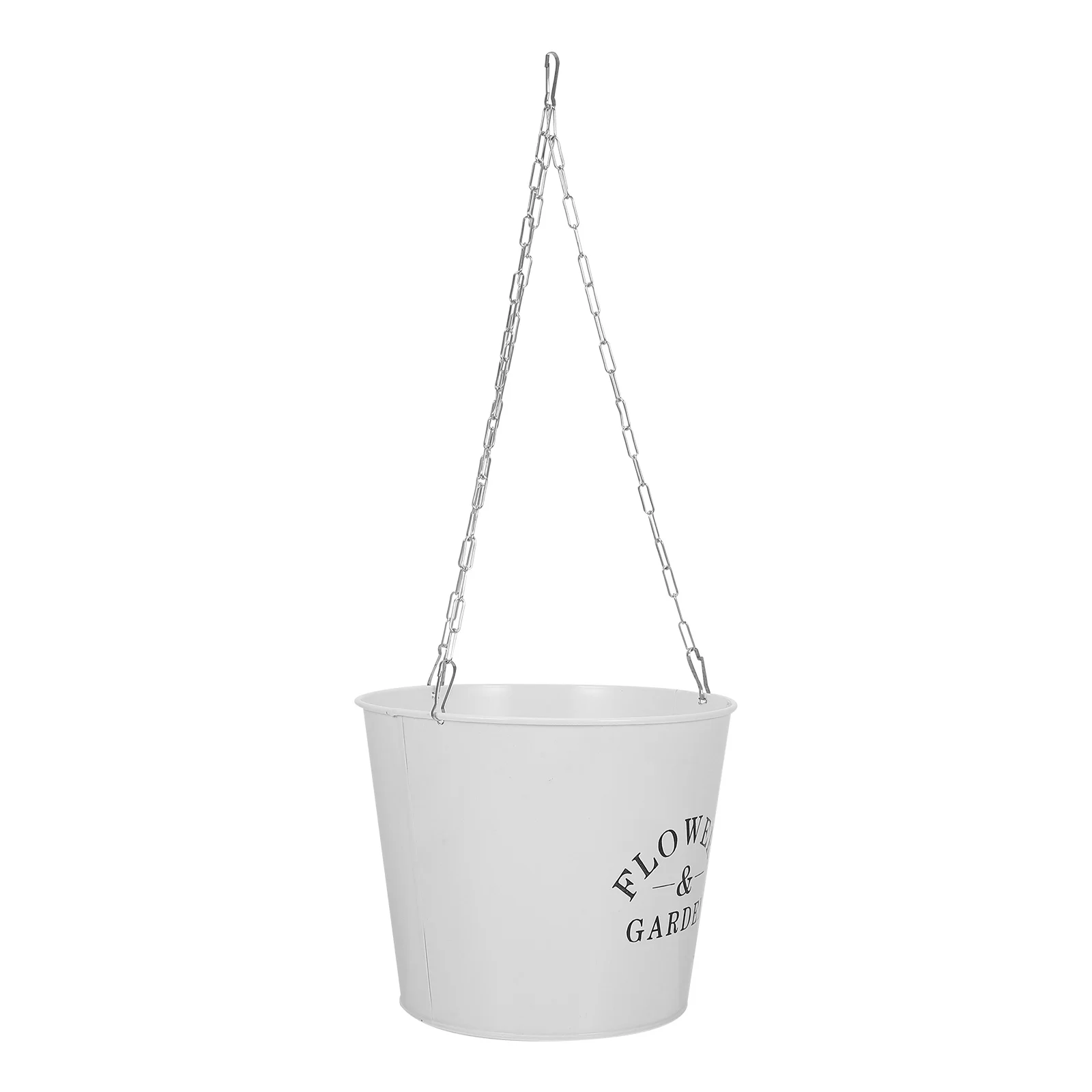 

Metal Hanging Small Fence Flower Pot Wall Window Planter Box Garden Plant Hanging Bucket Planter Plant Container