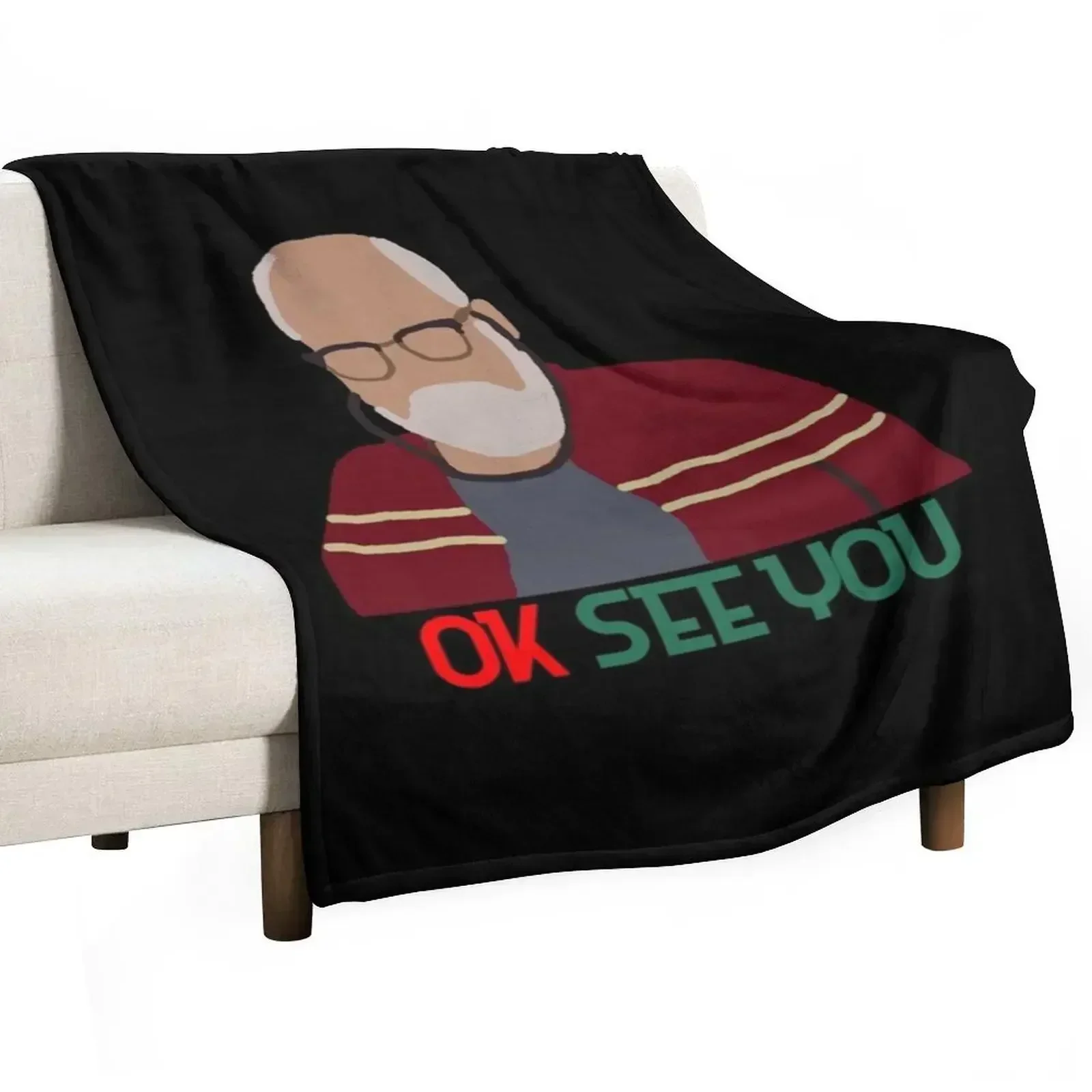 Uppa - Kim Convenience Ok See You Drawn T-Shirts Gift For Fans, For Men and Women Throw Blanket Single Cute Baby Blankets
