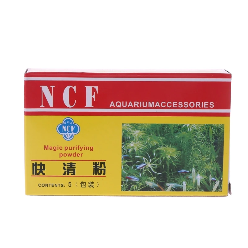 Aquarium Purifier Powder Water Cleaner Efficient Immune Bactericide Accessories