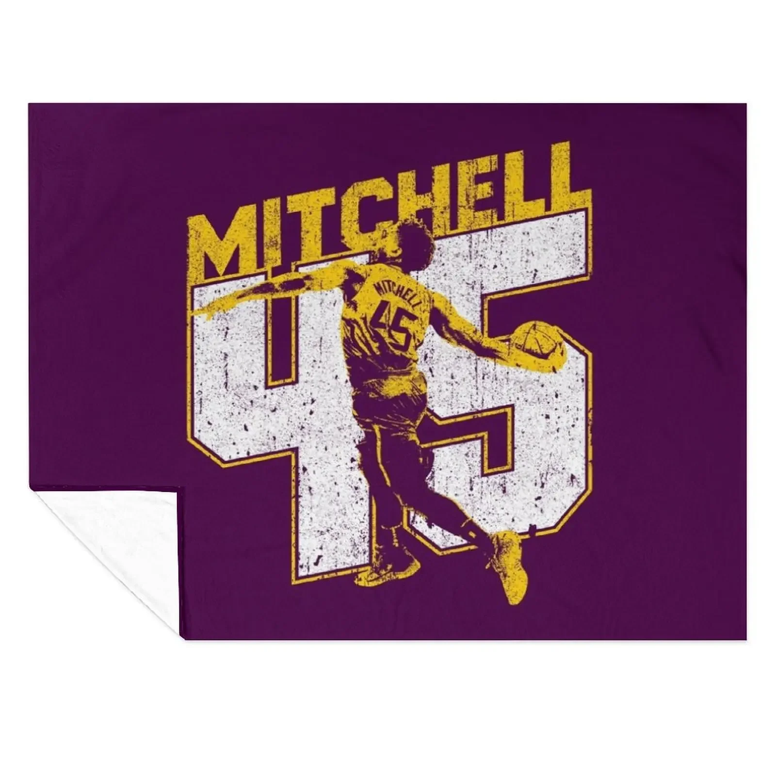 

Donovan Mitchell Throw Blanket Cute Plaid Sofa Quilt sofa bed Large Blankets