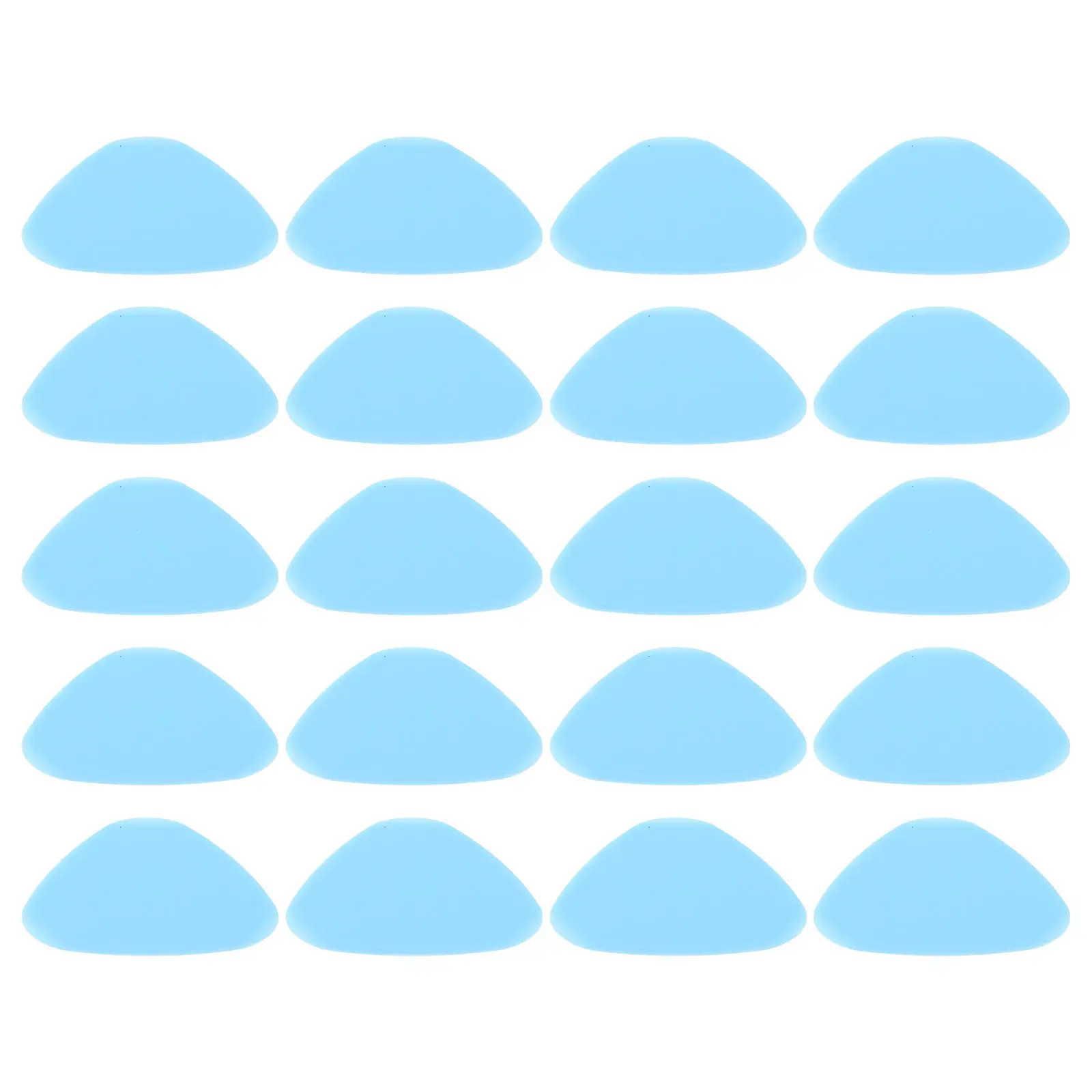 20Pcs Automotive Film Tool Kit Car Window Film Installation Die Cut Cushion Pads Anti-Scratch Glass Protection Tint Application