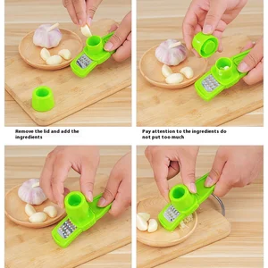 Multifunctional garlic grinder, ginger grater tool, ABS, new material, creative onion cutter, compact size, easy to use 10 Main Board Sales - №7