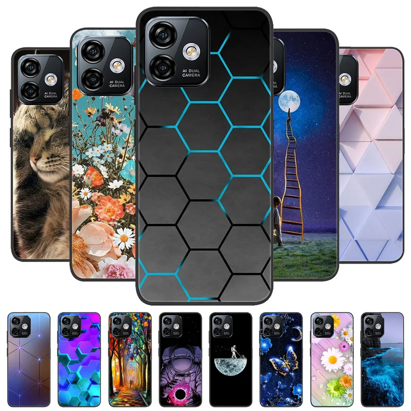 For Coque Ulefone Note 16 Pro Case Soft Silicone Back Cover Phone Case Protective Cover for Ulefone Note16 Pro Fundas Etui