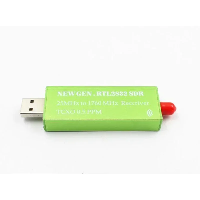 

New Generation GEN Metal Case RTL2382U SDR AM/NFM/FM/DSB/USB/L 25 MHz to 1760 MHz Radio Mini Wireless Current Receiver RTL-SDR