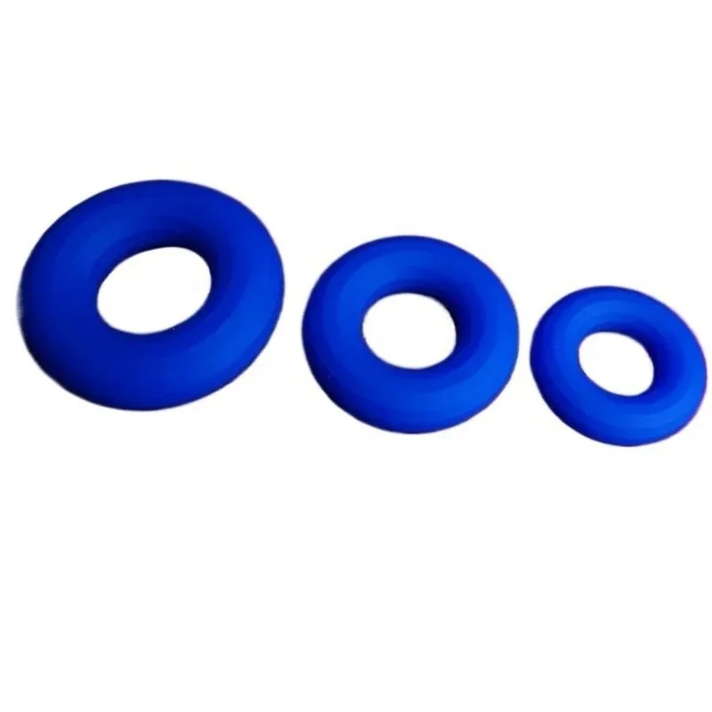 Silicone Ejaculation Delay Cock Ring - Scrotum Testicle Ball Stretcher, Lasting Erection Sex Toy for Men