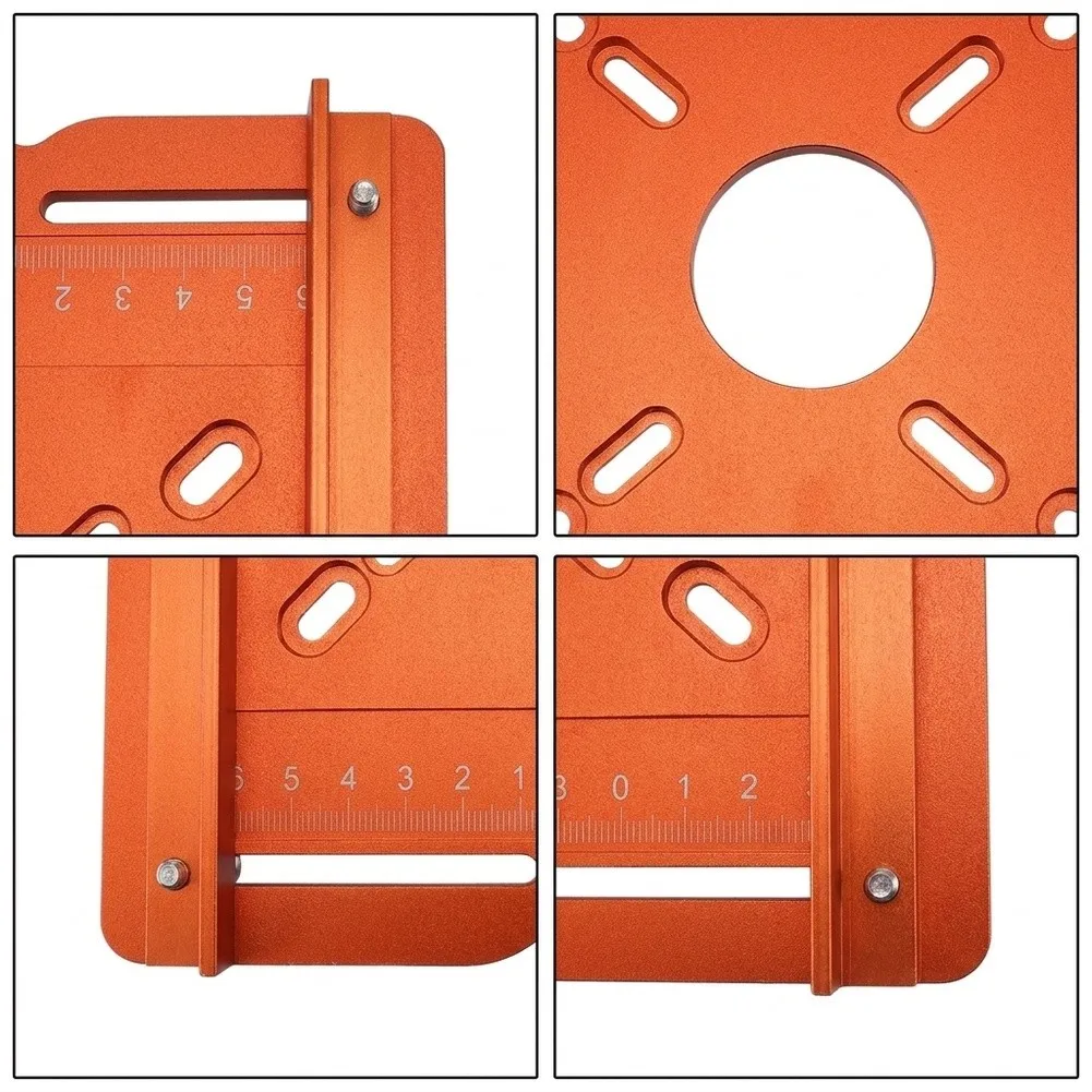 Router Guide Fence Made of Aluminum Alloy Featuring Engraved Dual Scale for Accurate Positioning and Repeatable Cuts