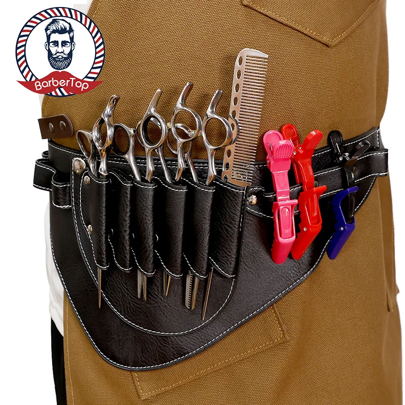 Barber Salon Scissors Bag Scissor Clips Shear Bags Tool Hairdressing Holster Pouch Holder Case Belt Hair Care Supplies