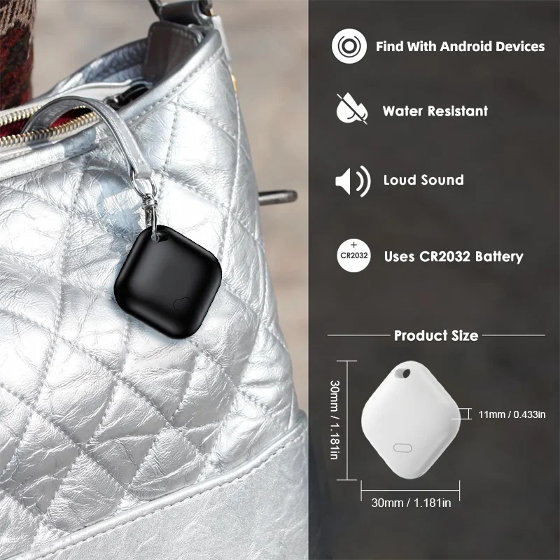 Picture 5: New Mini Tracking Device For Google Find My Key Smart Tag Finder Pet Car GPS Lost Tracker Smart Bluetooth Tracker Android System