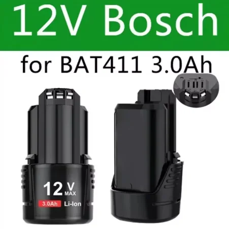 

100% Original For Bosch lithium-ion rechargeable battery 12V/10.8V 3000mAh.BAT411.BAT 411ABAT412, BAT412A, BAT413, BAT413A