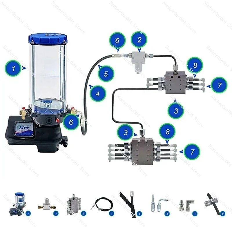 

Автоматическая электрическая система централизованной смазки для промышленного оборудования