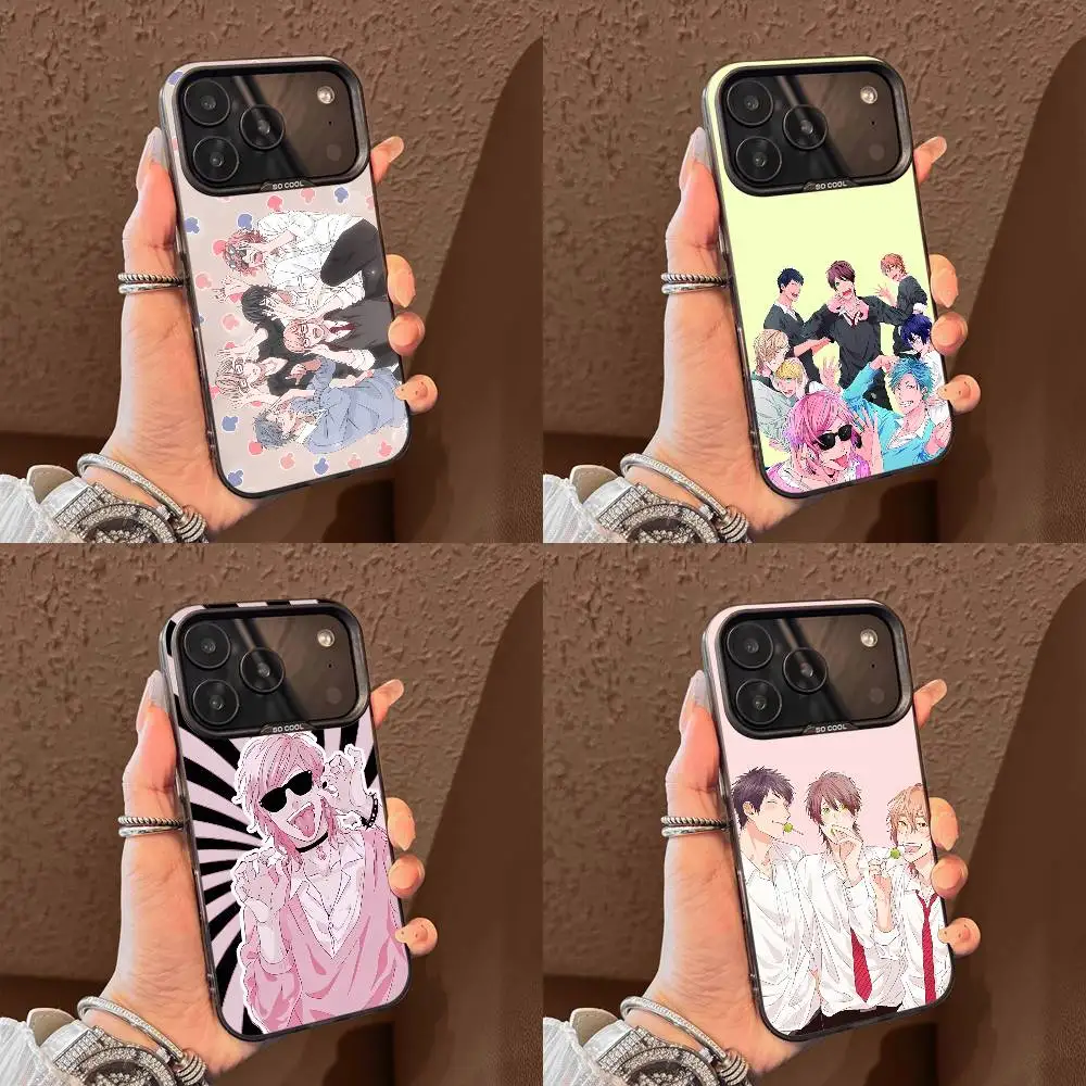 

Y-Yarichin C-Comics Club For iPhone 17,16,15,14,13,12,11,Pro,Max,Plus,E,SE4,Air,Mini Black Phone Case IMD Box