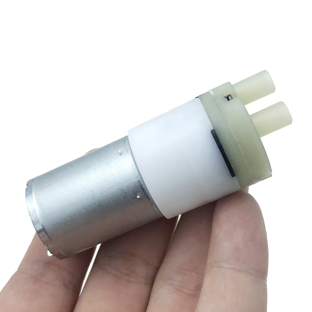 Micro Pump 370 Motor Diaphragm Water Pump DC 12V Small Self-priming Pump 1.2L/min for DIY Drinking Fountain Pump DC 8.4V-12V