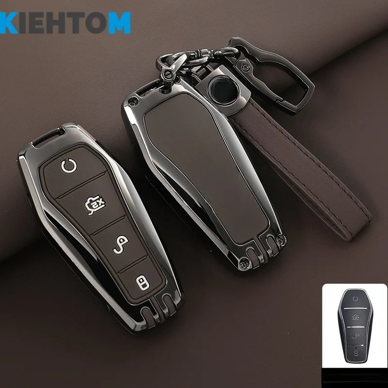 Car Key Cover Use For Byd Han Song Plus Yuan Plus Qin Tang Destroyer 05 Seal 06 Sea Lion 07 Ev Key Shell Buckle 2024