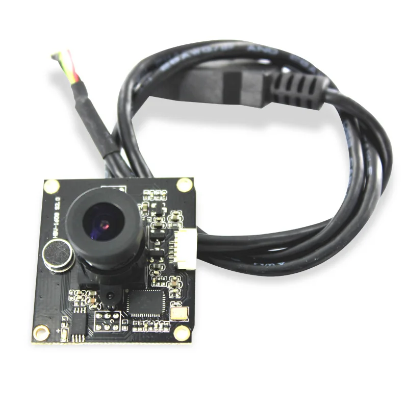 OV2643 Camera Module 2 Million Pixel 120 Degree Wide-angle Lens with Analog Microphone Manual Focus 1600x1200 USB Free Driver