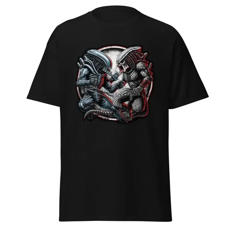 Alien Vs Predator T Shirt Intergalactic Showdown Apparel