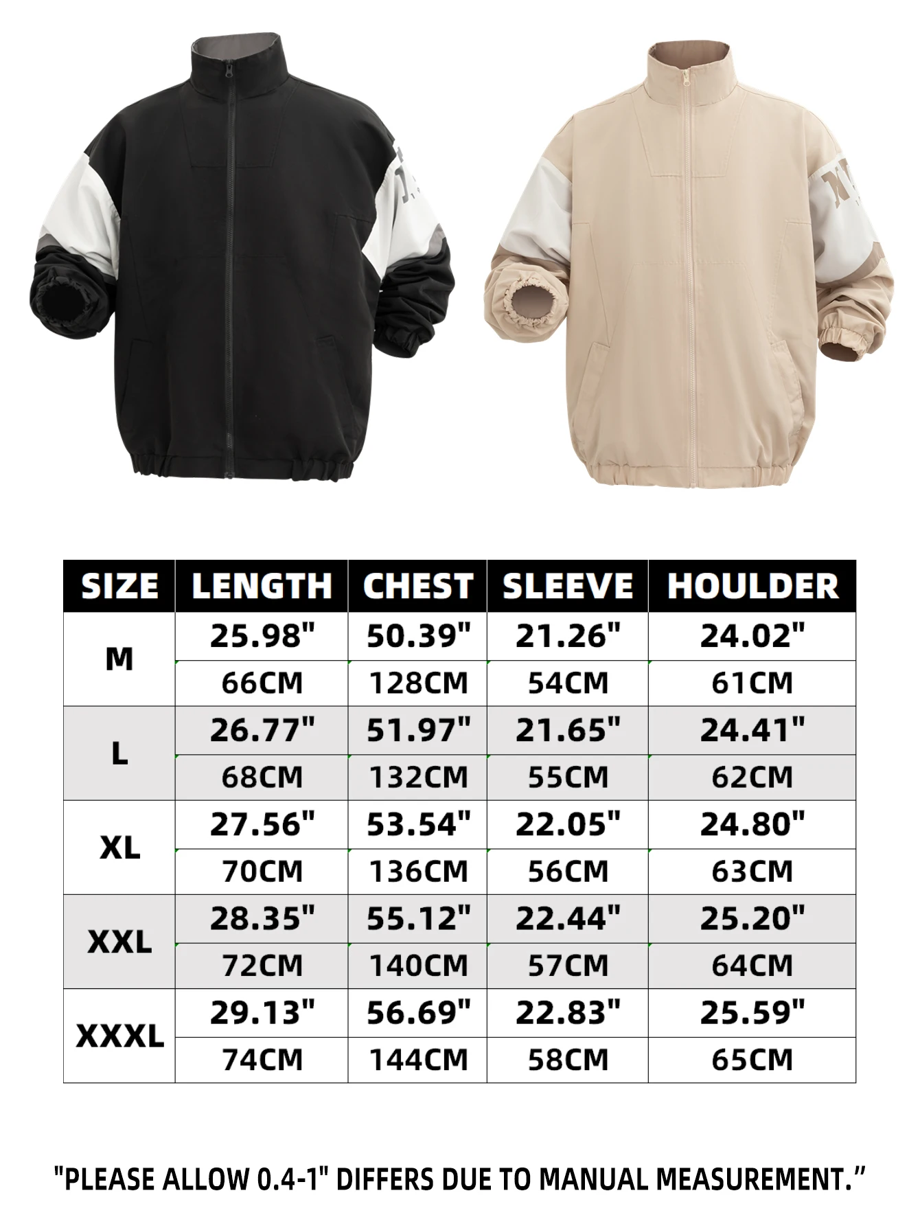 Men's Vintage Loose Campus Jacket Baseball Uniform Cardigan Autumn Spring Casual Sportswear