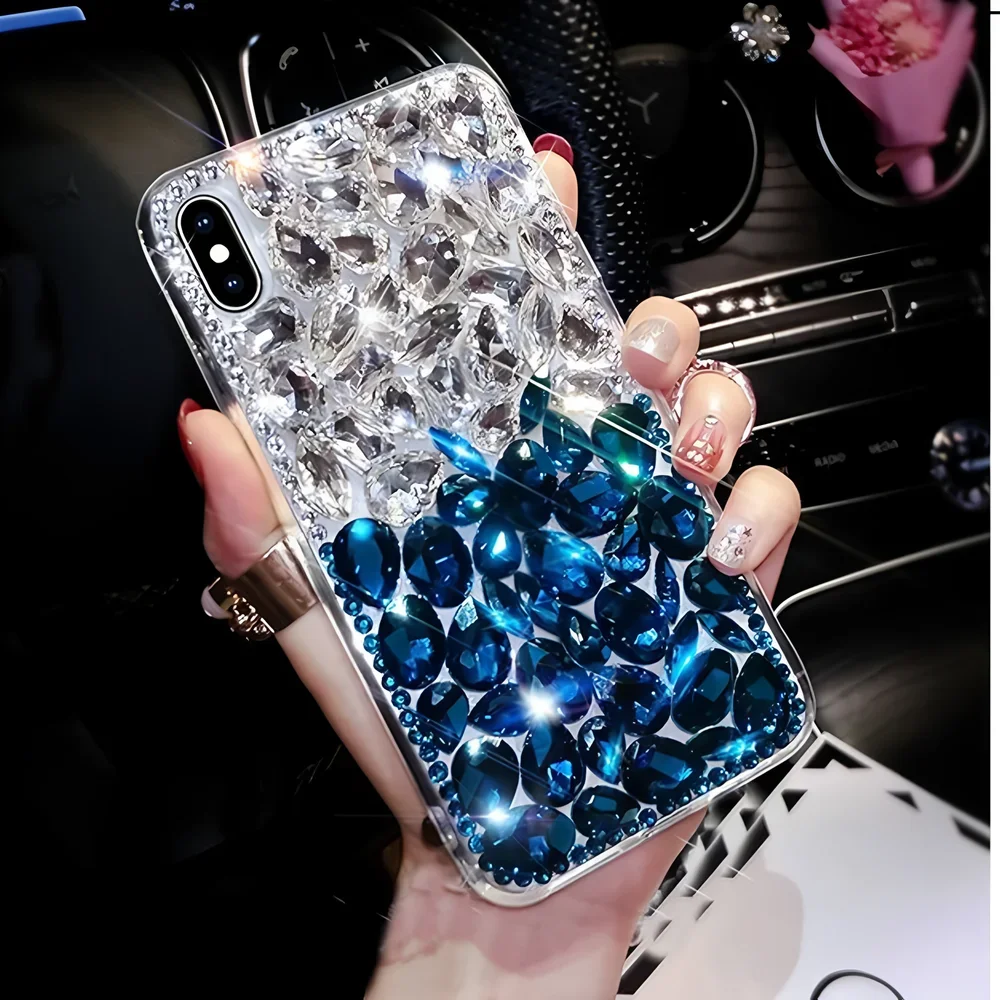 Per Samsung Galaxy S25 S24 S23 S22 S21 S20 S10 Ultra Plus FE Nota 20 10 Custodia Diamond Phone Bling Cover Galaxy S25 Ultra Custodie