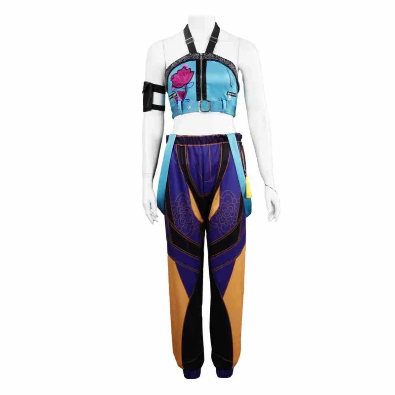 Anime K-Pop Mira Demon Hunters Cosplay Zoey Rumi Kostuum Pruik