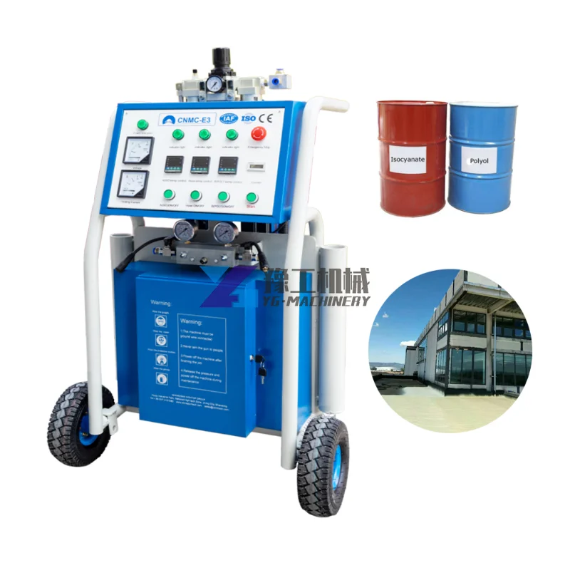 High Efficient PU/ Polyurea Spray Foam Equipment Spray Foam Equipment Pneumatic Polyurethane Foam Machine