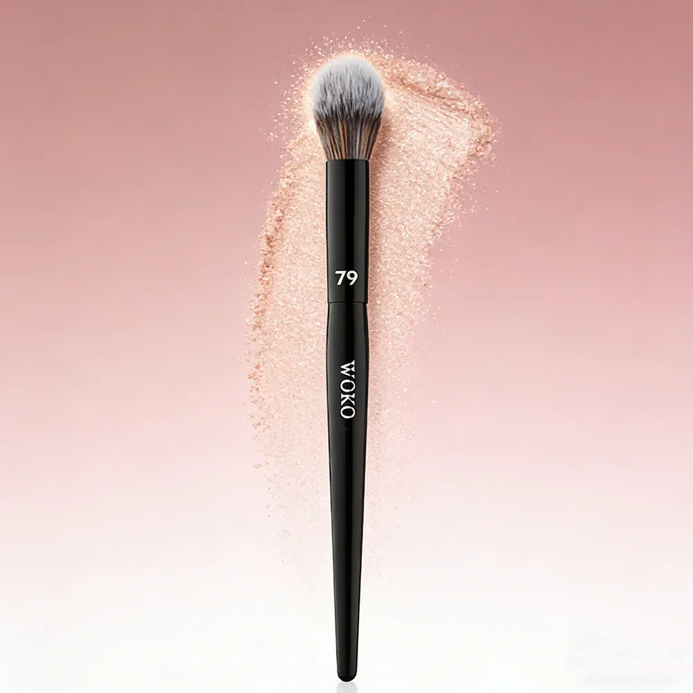 PRO79 Konturpinsel, Gesichtskontur-Einstellung, Puder, Bildhauerei-Pinsel, hochwertiger konischer Textmarker, Kontur-Puder, Make-up-Werkzeug – Detail 11