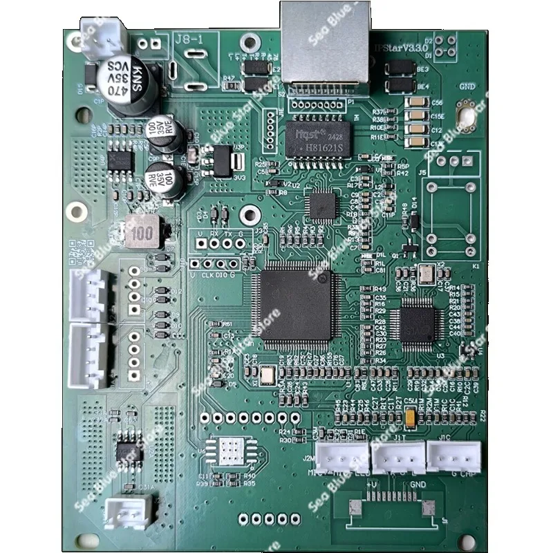 IP network microphone audio acquisition module board IP intercom board, one-click call intercom, cloud conference