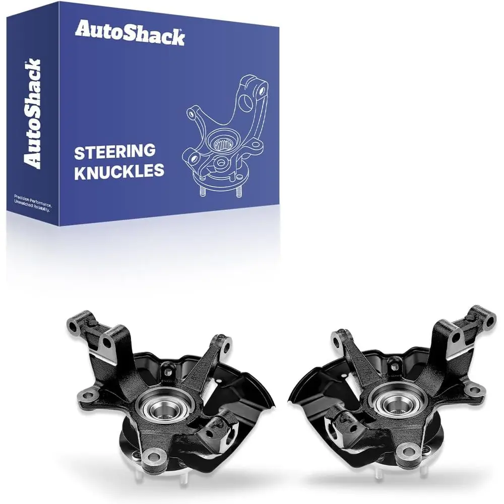 

Front Steering Knuckles & Wheel Bearing Hub Assembly for 2007-2015 Mazda CX-9 & 2007-2012 Mazda CX-7 - 2-Piece Set