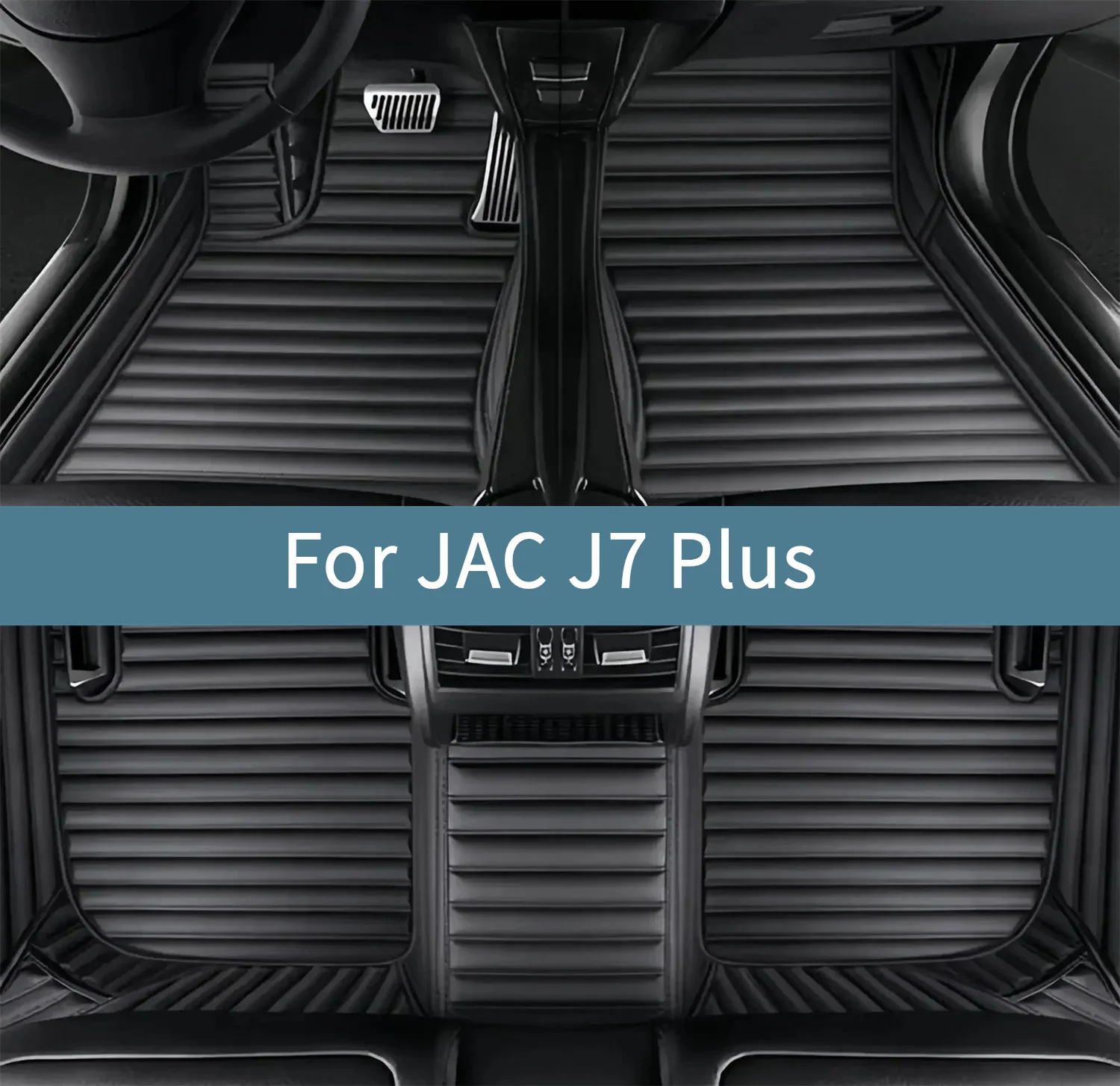

Автомобильные коврики для JAC J7 Plus 2025 2026, коврики для автомобилей, водонепроницаемый полный комплект, аксессуары для ковриков
