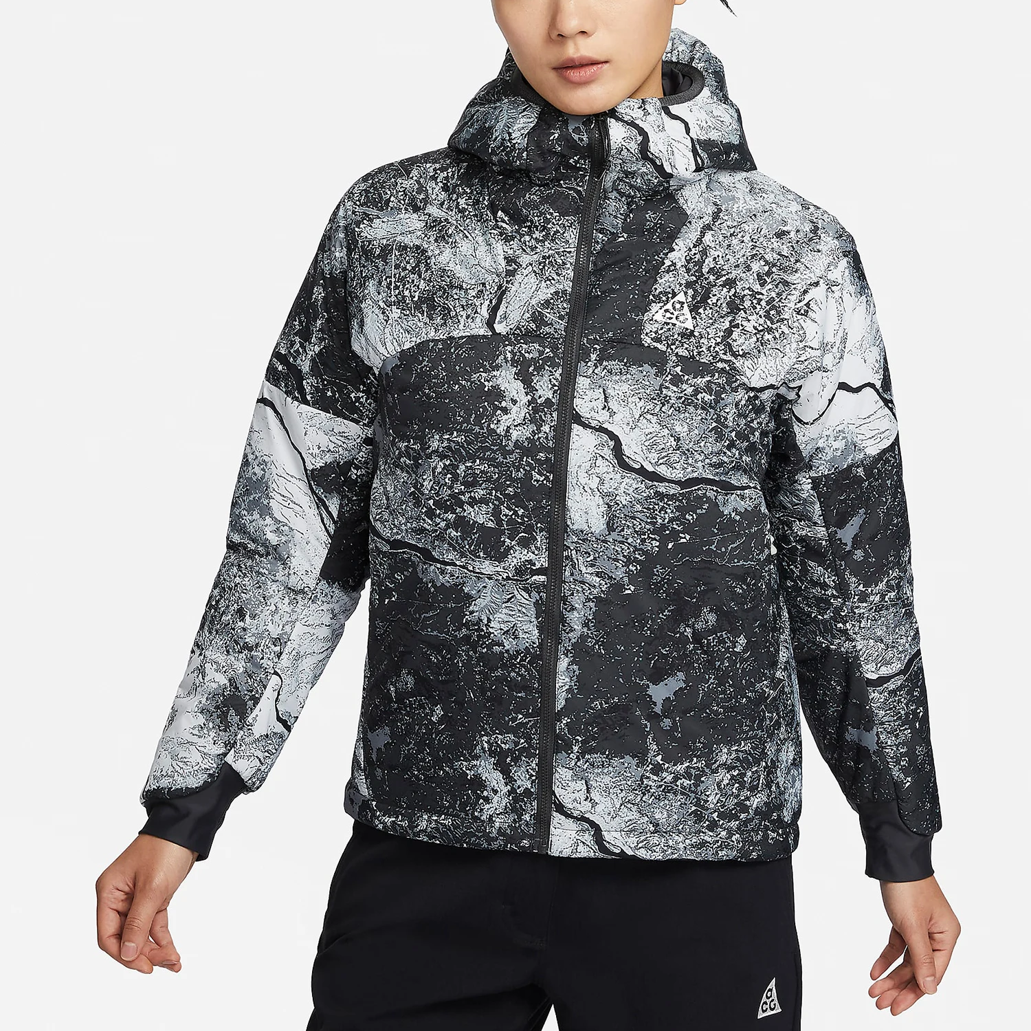 Nike Authentic New Women's Outdoor Sports Woven Water-Resistant Hooded Jacket FN1920-060