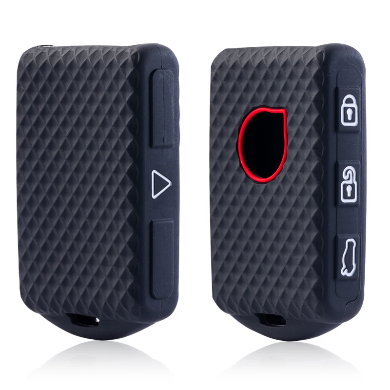 Silicone Car Remote Key Cover Case Shell Fob For Volvo XC40 XC60 XC90 S60 S90 V60 V90 T5 T6 T8 Key Protect Holder Accessories