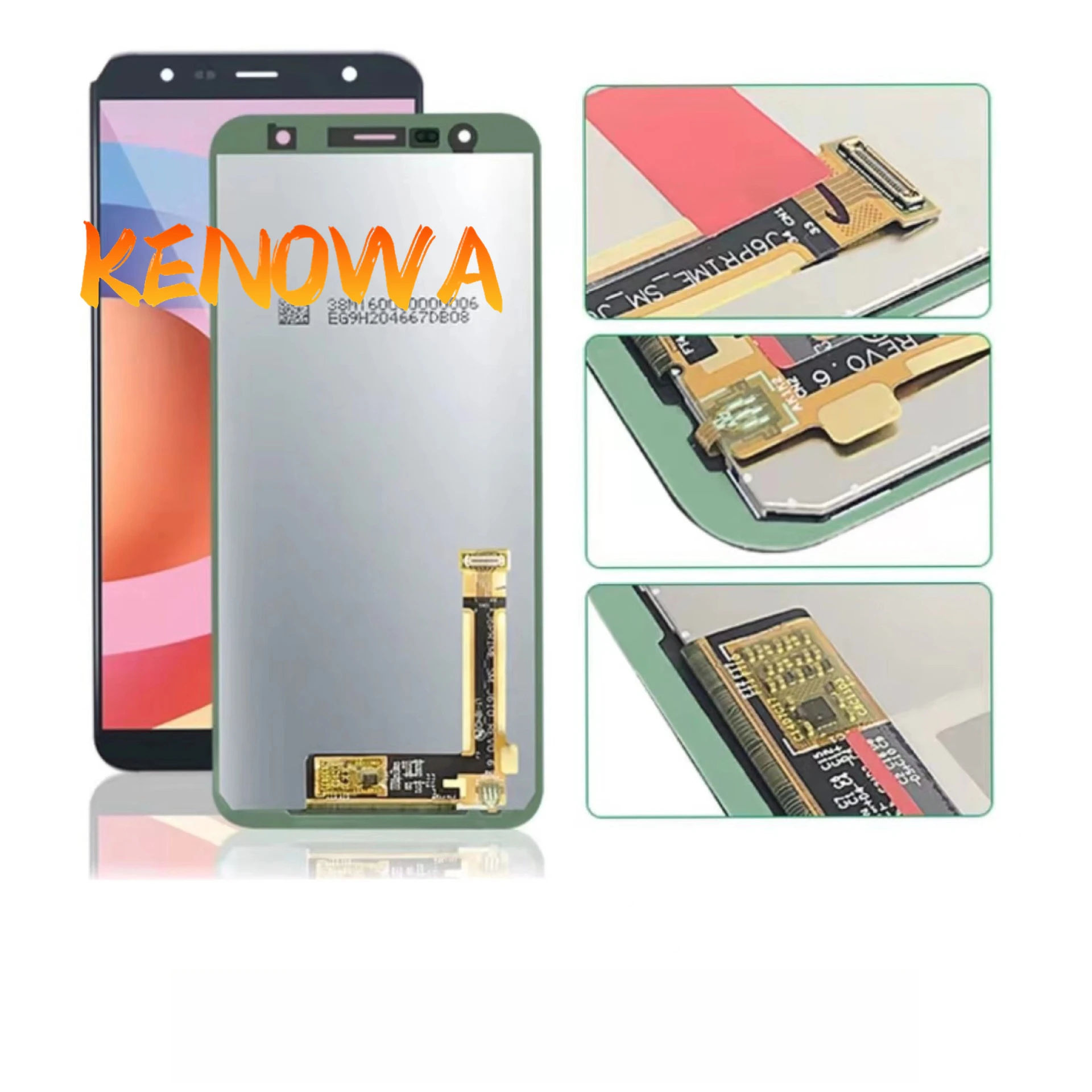 Pantalla de 6,0 pulgadas para J610/J410/J6plus/j4plus/j4+/j6+, conjunto de pantalla táctil digitalizadora Lcd