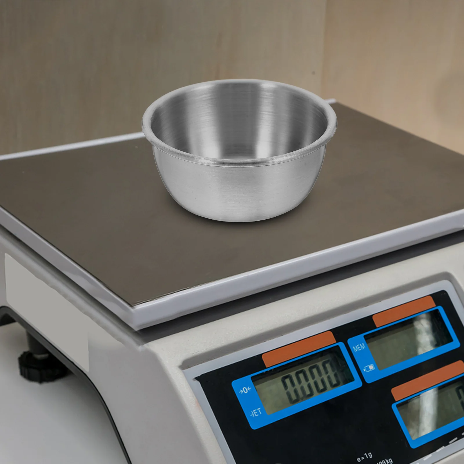 

Diamond Scale Pan Stainless Steel Mini Weighing Bowl Durable Lab Jewelry Electronic Tray For Powder Liquid Food Small Scale