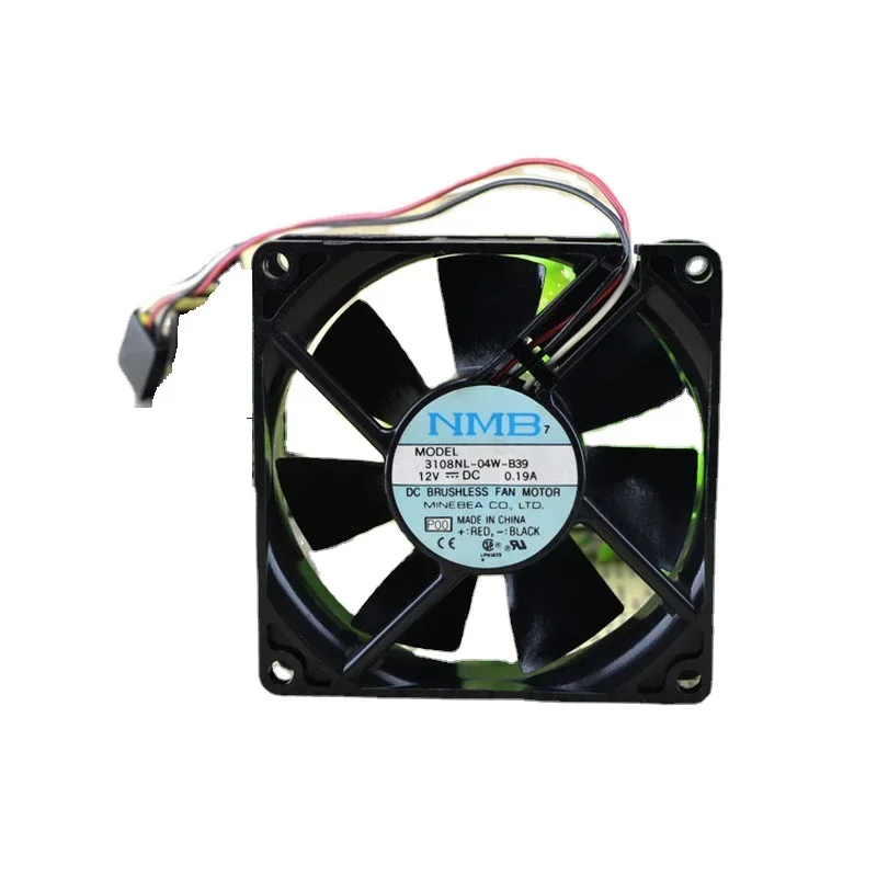 

Новый FanMNB 3108NL-04W-B39 12В 0.19A 8 см 8020 3-проводной вентилятор ЦП радиатор 80 × 80 × 20 мм