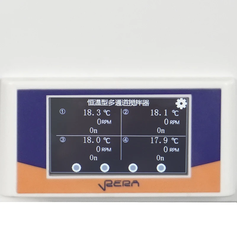 Four-hole Touch Screen Corrosion Protection Water Bath Laboratory With LCD Display Stirring FunctionThermostatic