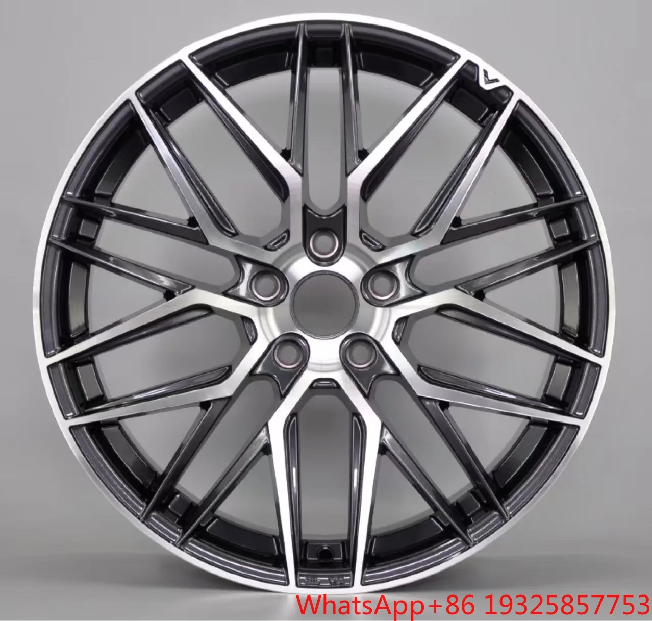 Customized Color Size Forged 2-Piece 6061-T6 Aluminium Alloy Wheels New 40mm 8J Factory Sale Wholesale Lightweight for  for