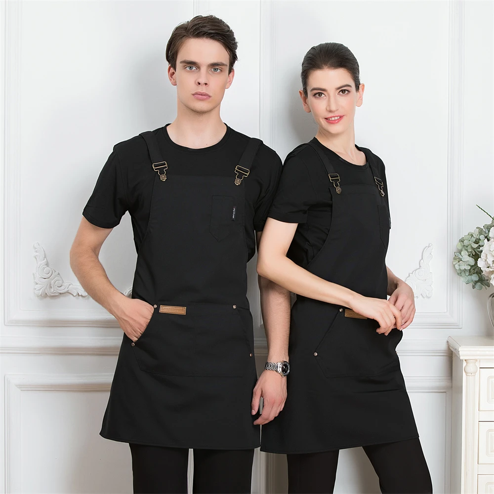 Profession Apron for Men Women Repair Gardening Nail Art Technician Aprons Catering Water Bartender Baker Server Pinafore Custom