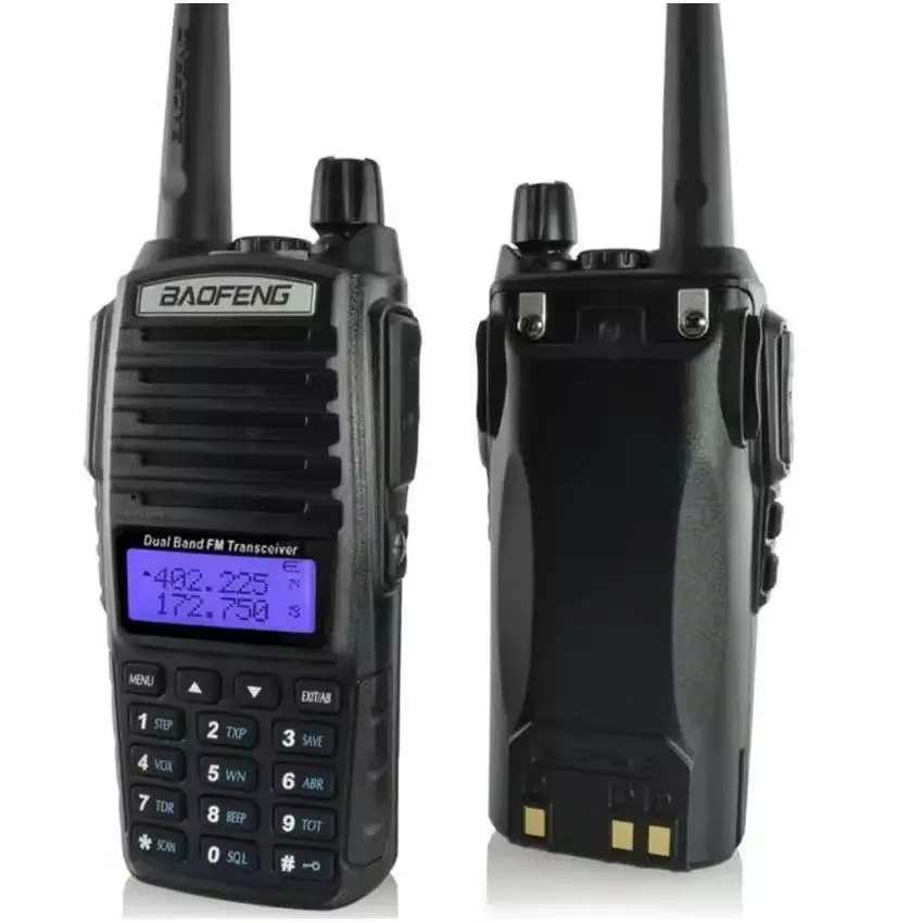1 قطعة الأكثر مبيعا UV82 5/8 واط Telsiz BAOFENG ثنائي النطاق لاسلكي UV-82 طويلة المدى اسلكية تخاطب